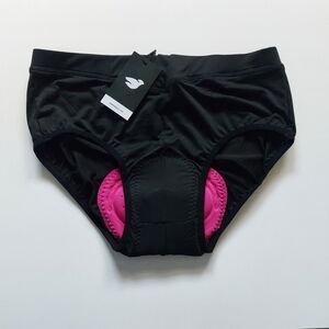 Cyclist underpants womens black size L